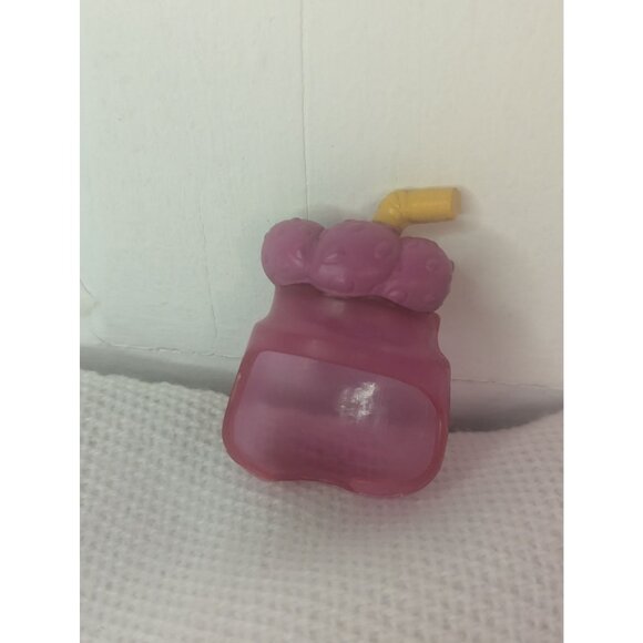 Hasbro LPS Littlest Pet Shop Fruit Hat Slushy Squad 8 Pc Accessory Figure Lot 2 - Picture 6 of 11